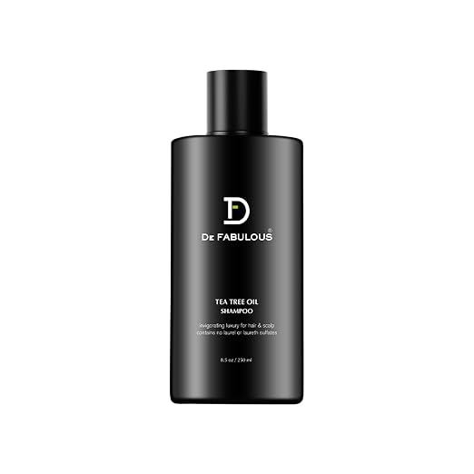De Fabulous Tea Tree Oil Shampoo-250 ml |All hair types | Scalp Health | Sulphate Free