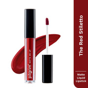 Pilgrim Liquid Matte Lipstick Lipstick for Women with Hyaluronic Acid & Spanish Squalane