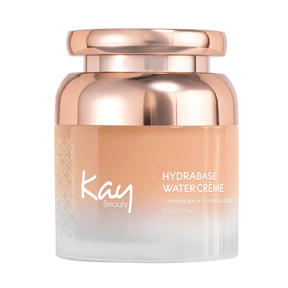 Kay Beauty HydraBase Water Gel Creme 100 Hr Moisturiser - Strengthens Barrier with Ceramides & CICA