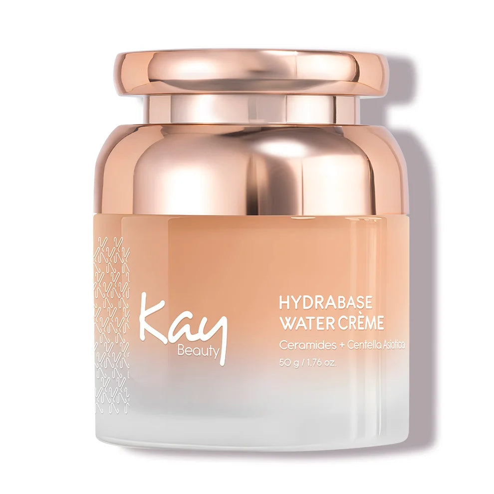 Kay Beauty HydraBase Water Gel Creme 100 Hr Moisturiser - Strengthens Barrier with Ceramides & CICA