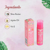 Whimsy Beauty Tinted Lip Balm for Kids, Non-Toxic Lip Balm for Dry and Chapped Lips, Hydrating and Nourishing Lip Care for Smooth Moisturised Lips, 4 to 16 years, Organic, Chemical Free (Pinky Pie)