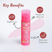 Whimsy Beauty Tinted Lip Balm for Kids, Non-Toxic Lip Balm for Dry and Chapped Lips, Hydrating and Nourishing Lip Care for Smooth Moisturised Lips, 4 to 16 years, Organic, Chemical Free (Pinky Pie)