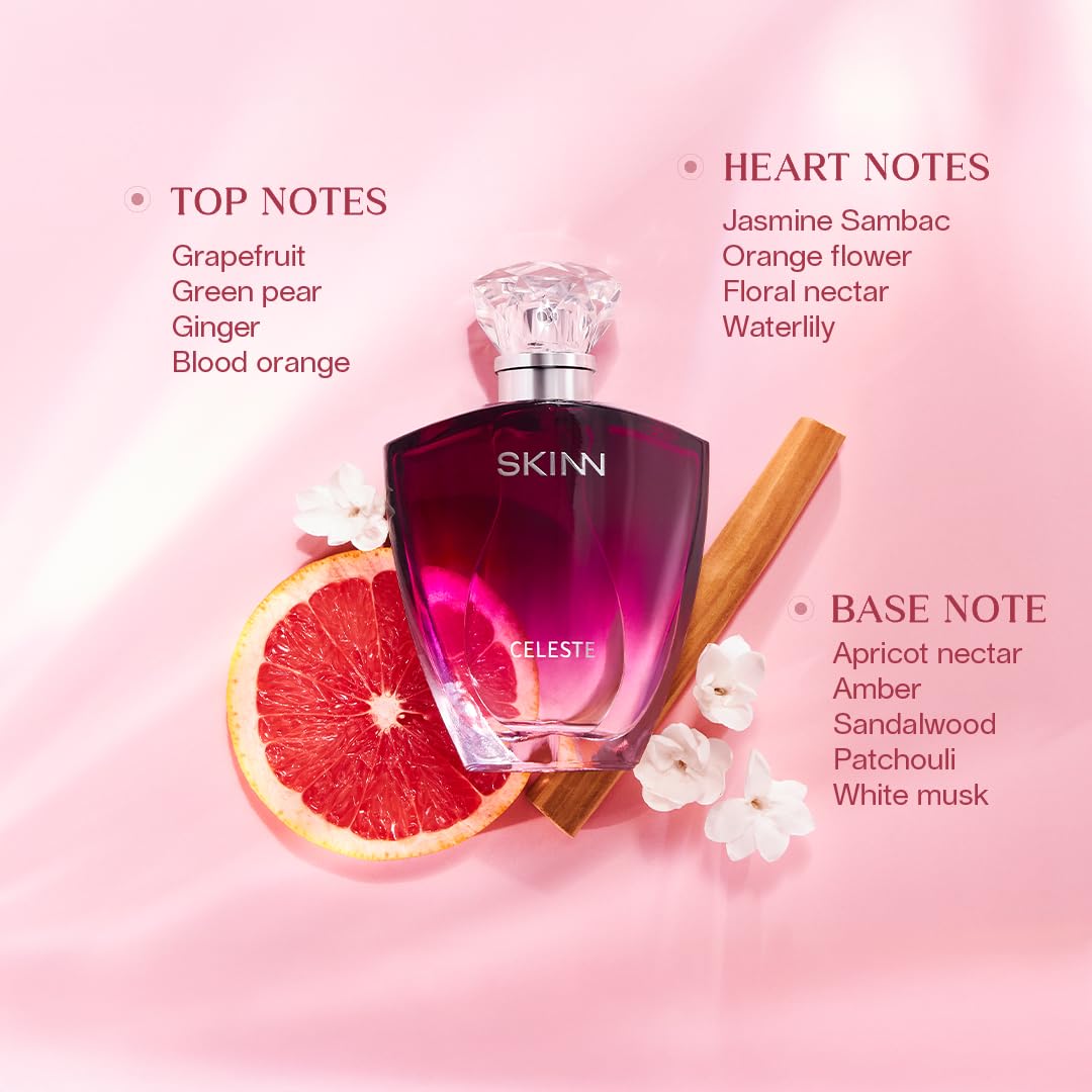 Titan Skinn Celeste Liquid Floral Scent Perfume For Women