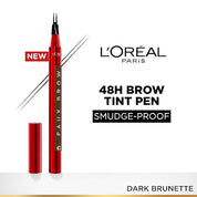 L'Oreal Paris Infaillible Faux Brow Eyebrow Pen, Ultra Thin, Dark Brunette