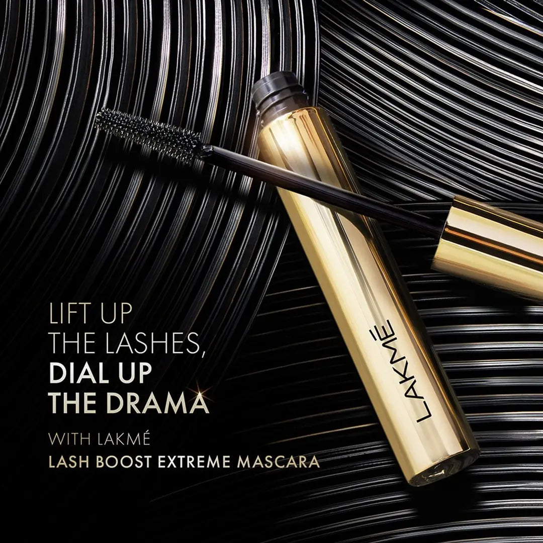 Lakme Unreal Lash Lift Mascara, 10ml - Black