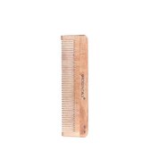 Neem Wooden Comb | Anti-Dandruff Natural Wood Comb | Handmade Wide Tooth Hair Comb for Men & Women | Reduces Hair Fall & Frizz | Scalp Care & Hair Growth
