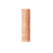 Kacchi Neem Pocket Combs | Oil-Treated with Neem & Sesame Oil | Ayurvedic Wooden Comb for Men, Women & Kids | Travel-Friendly, Anti-Dandruff & Hair Fall Control (ORO-007)