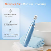 Urban Yog 7-in-1 Trimmer for Women All in One | 100 Minutes Runtime | Full Body Grooming for Eyebrows, Upper Lips, Nose, Arms, Legs, Underarms & Bikini | Trimmer Women for Private Part | Waterproof & Gentle