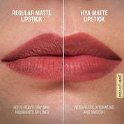 Lakme 9to5 Hya Matte, After Hours Liquid Lipstick for Soft and Supple Lips, with Hyaluronic Acid & Vitamin E, Matte Finish, Smudge-Proof, Long-Lasting, for Women, 5.3 ml,