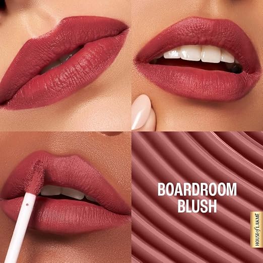 Lakme 9to5 Hya Matte, After Hours Liquid Lipstick for Soft and Supple Lips, with Hyaluronic Acid & Vitamin E, Matte Finish, Smudge-Proof, Long-Lasting, for Women, 5.3 ml,