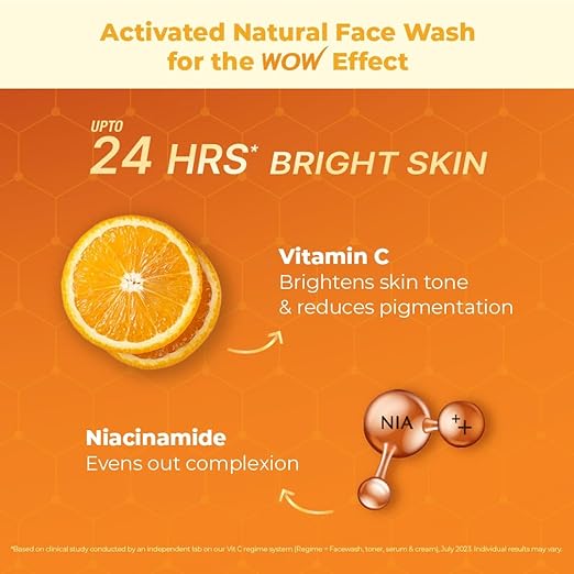WOW Skin Science Brightening Vitamin C & Niacinamide Face Wash