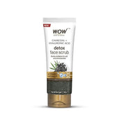 WOW Skin Science Charcoal & Hyaluronic Acid Detox Face Scrub
