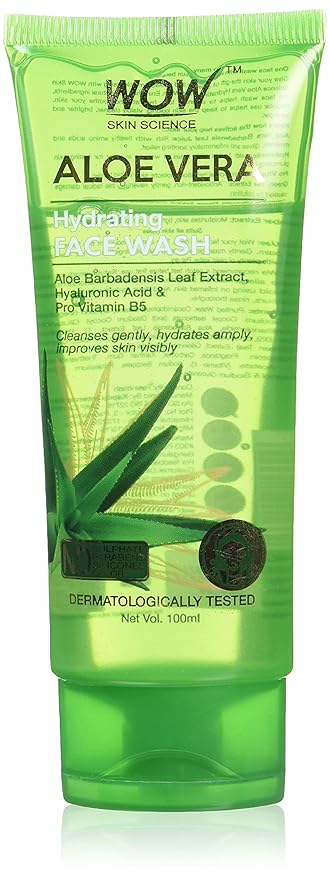 WOW Skin Science Hydrating Aloe Vera Face Wash