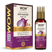 WOW Onion Black Seed Hair Oil - Controls Hair Fall - No Mineral Oil & Silicones