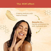 WOW Skin Science Papaya and Hyaluronic Acid Hydrating Face Scrub