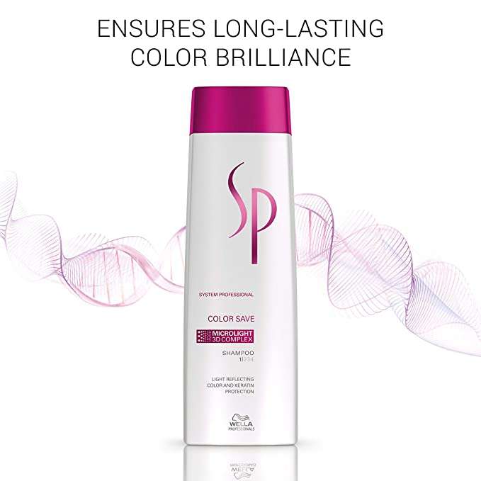 Wella Color Save Shampoo for Coloured Hair, 250ml