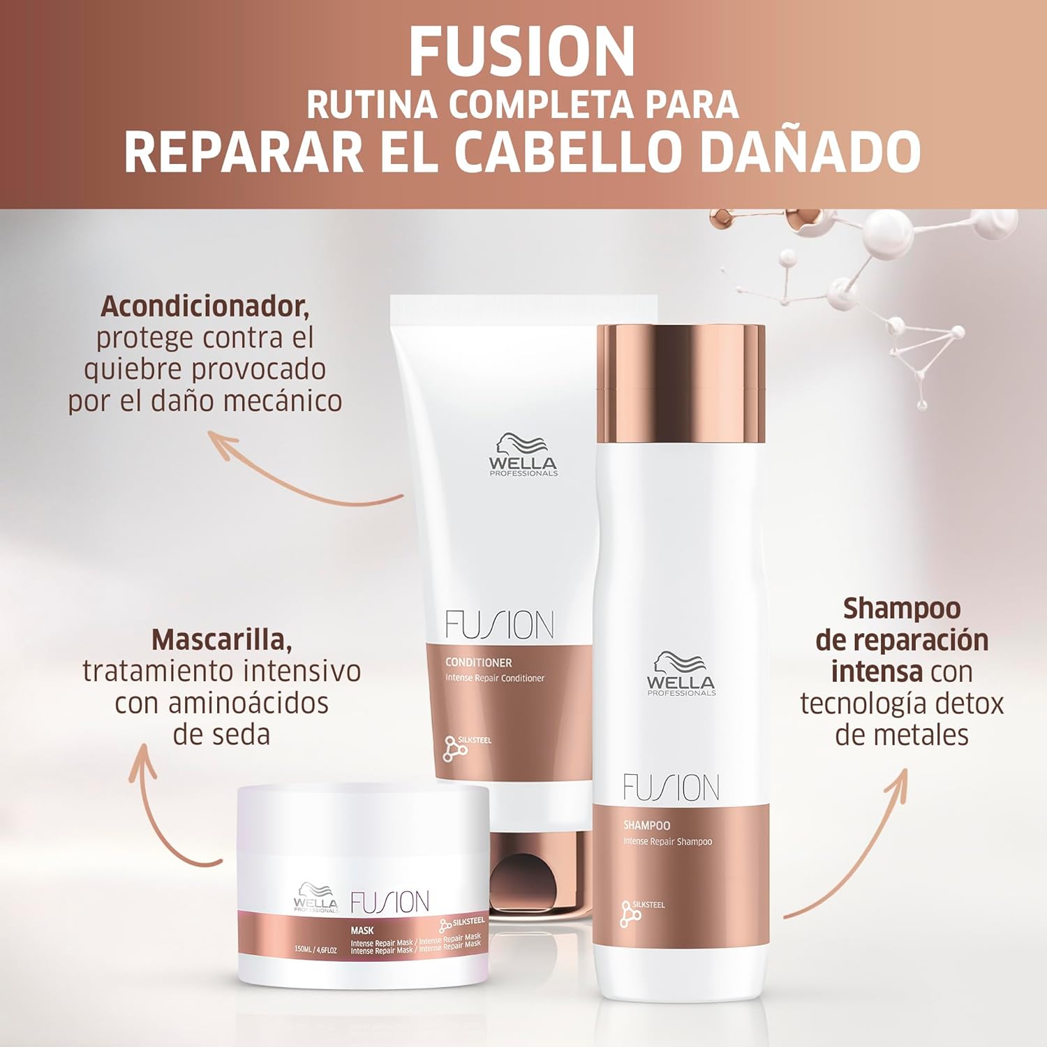 Wella Professionals Fusion Intense Repair Shampoo 250 ml