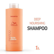 Wella Professionals Invigo Nutri Enrich Shampoo for Frizzy & Dry, Damaged Hair with Goji Berry