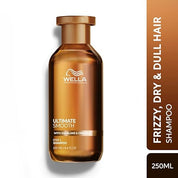 Wella Professionals Ultimate Smooth Shampoo with Squalane and Omega-9 for dry, dull, & frizzy hair | 250ml