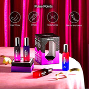 Fastrack Perfume Gift Set for Women 4x20ml | Floral & Fruity|Long Lasting Fragrances-80ml Eau de Parfum - 80 ml (For Women)