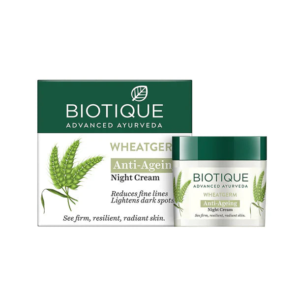 Biotique Wheat Germ Anti- Ageing Night Cream