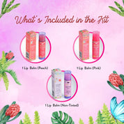 Whimsy Essential Care Lip Balms - Pack of 3