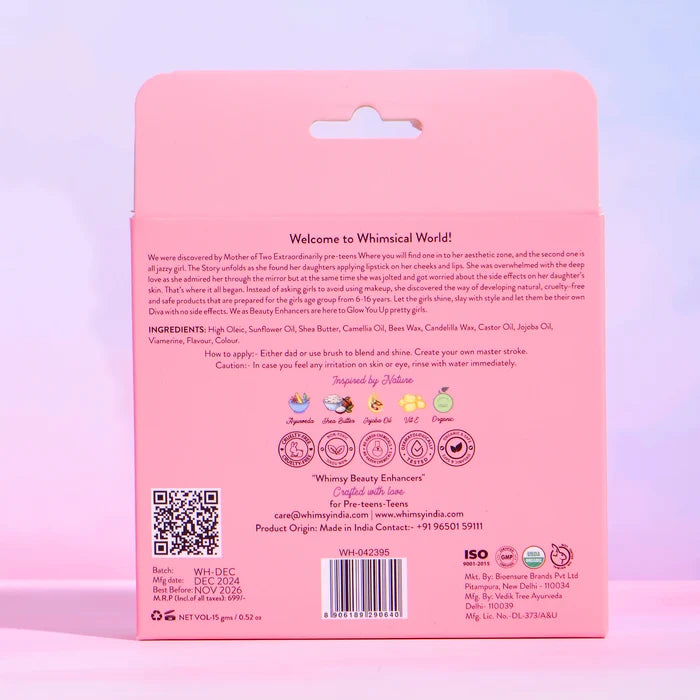Whimsy Essential Care Lip Balms - Pack of 3
