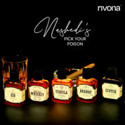 RIVONA NATURALS Single Malt Whiskey Perfume | Long Lasting Eau De Parfum for Men & Women | Bold, Smoky, Luxury Fragrance with Whiskey, Cinnamon & Tobacco | Unisex Perfume Gift | 50ml EDP
