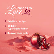 Rivona Naturals Beetroot Lip Scrub | Sugar + Niacinamide | Exfoliating | For Men & Women | 8 gm