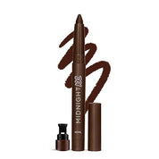 RENEE Midnight XXL Kajal | Kohl Pencil with Built-in Sharpener | Waterproof, Smudge-proof, 24Hr Long-Lasting | Ultra-Rich Pigment, Smooth Glide | 1.5g