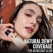 Maybelline New York Fit Me Glow BB Cream, SPF 50 + 24H Hydration With Niacinamide & Hyaluronic Acid, Dewy Finish for Normal to Dry Skin- Shade 45, 25ml