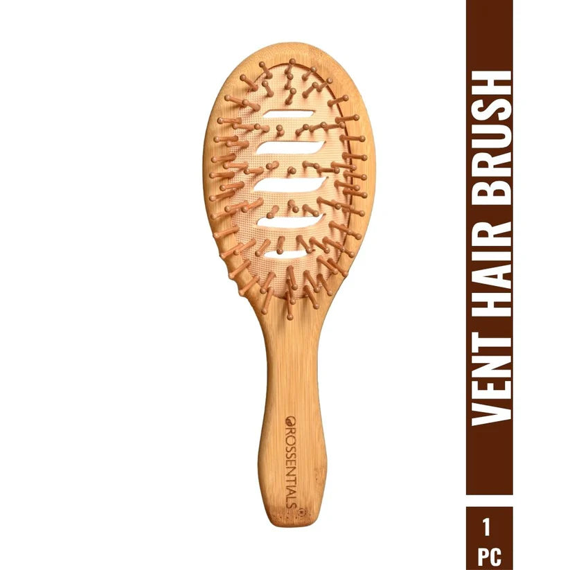 OROSSENTIALS Bamboo Bristles Vent Hair Brush ORO-049