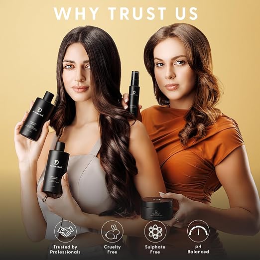 De Fabulous Tea Tree Oil Shampoo & Conditioner 250ml - Comb |All hair types | Scalp Health | Sulphate Free