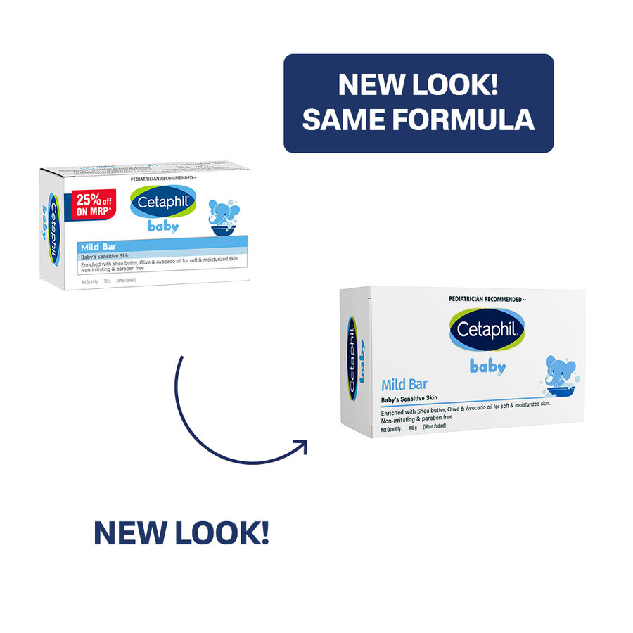 Cetaphil Baby Mild Bar 100 gm