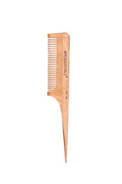 neem wooden comb || neem tail comb || natural neem wood tail comb for styling || neem wooden hair comb with tail handle
