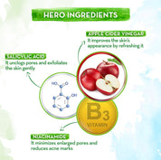 Mamaearth Oil-free Face Wash For Oily Skin, With Apple Cider Vinegar & Salicylic Acid (100ml)