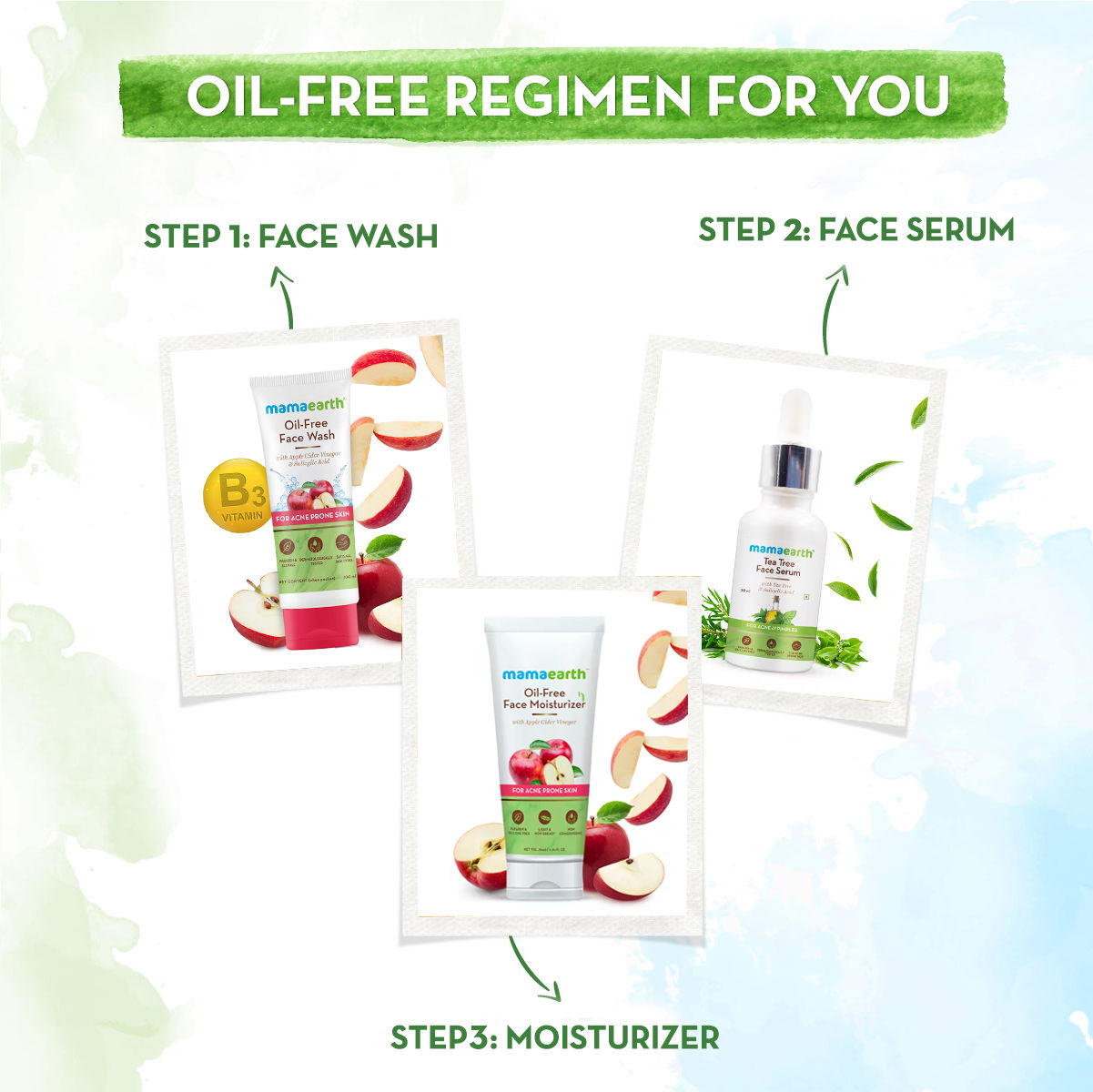 Mamaearth Oil-free Face Wash For Oily Skin, With Apple Cider Vinegar & Salicylic Acid (100ml)