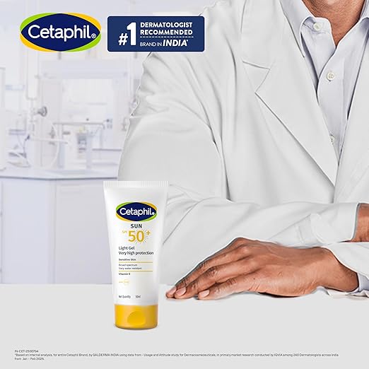 Cetaphil Sun SPF 50 Very High Protection Light Gel 50ml