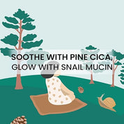 O3+ Mijoo Korea Glass Glow Facial Kit with Pine Cica & Snail Mucin
